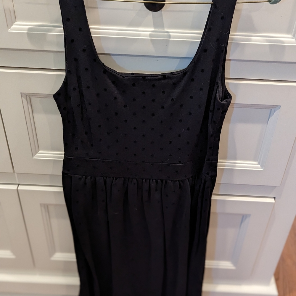 Madewell black sleeveless dress size small
